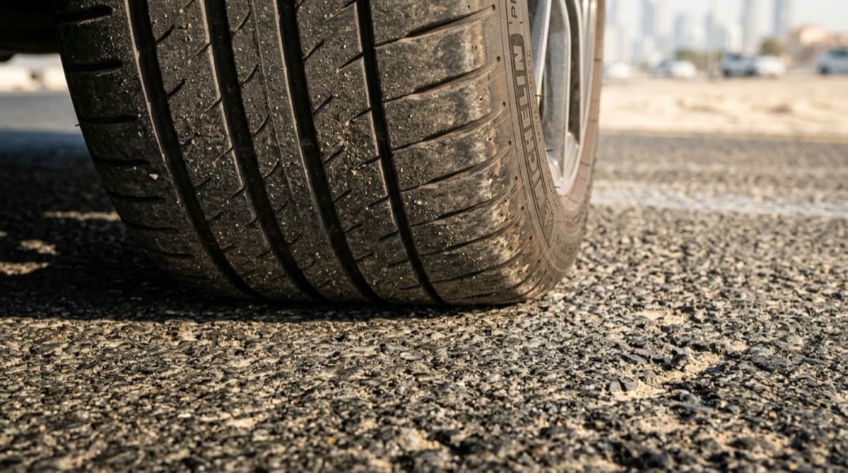 How Long Do Tyres Really Last in Dubai Summer? Complete Heat & DOT Guide