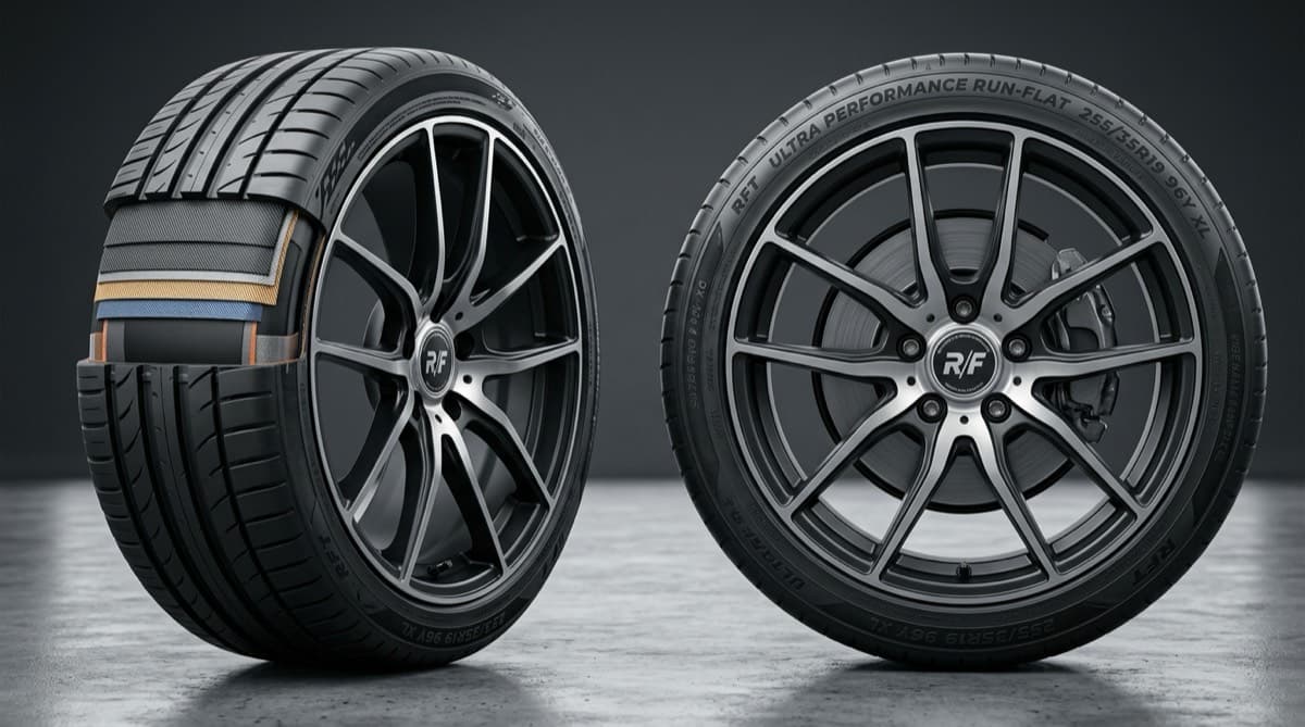 Run-Flat Tyres vs Regular Tyres in the UAE: Safety, Cost & Performance Comparison