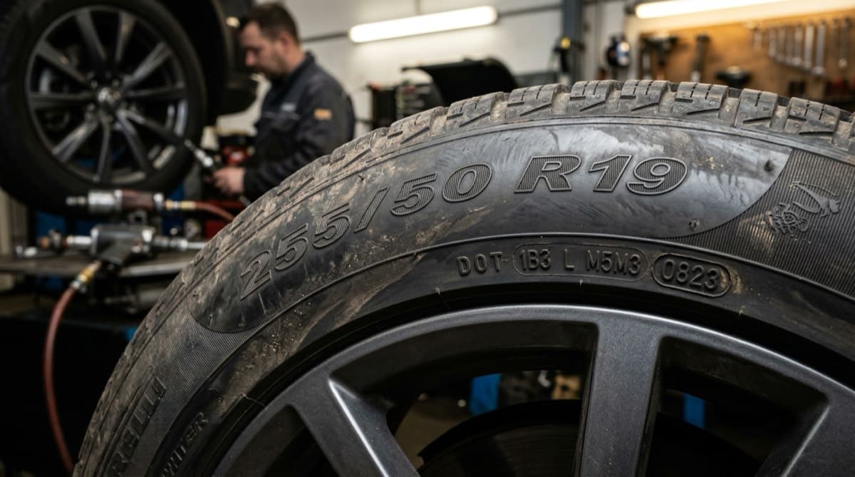 How to Read Tyre Size Numbers and DOT Manufacturing Date Codes in UAE