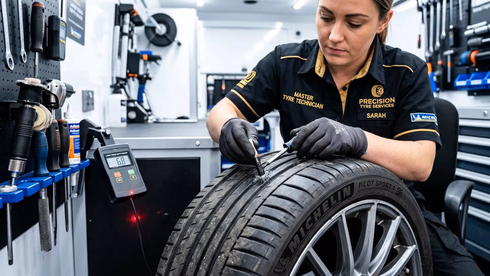 Tyre Puncture Repair in Dubai: Cost, Plug vs Patch, and When You Need a New Tyre