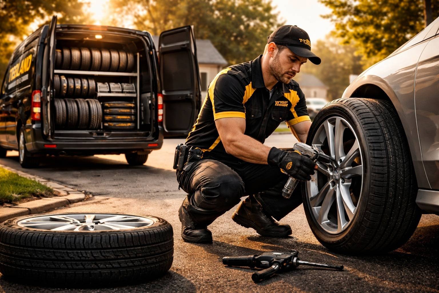 Buy new tyres online Dubai - Best prices Tyre Land