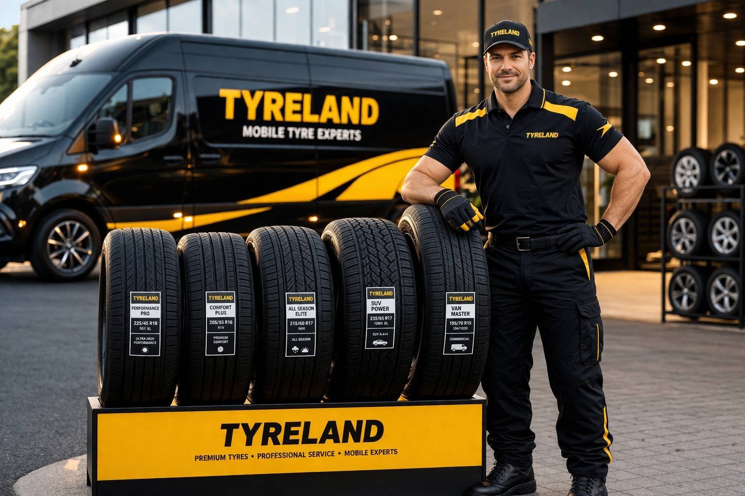 Buy new tyres online Dubai - Best prices Tyre Land